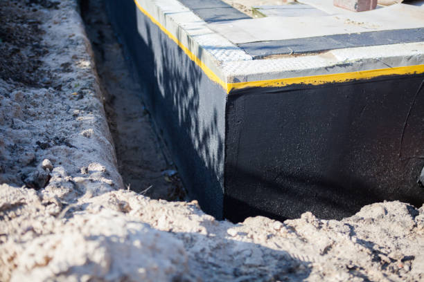 Residential Exterior Waterproofing installation at a Gillette, NJ home by SJ Waterproofing Pros